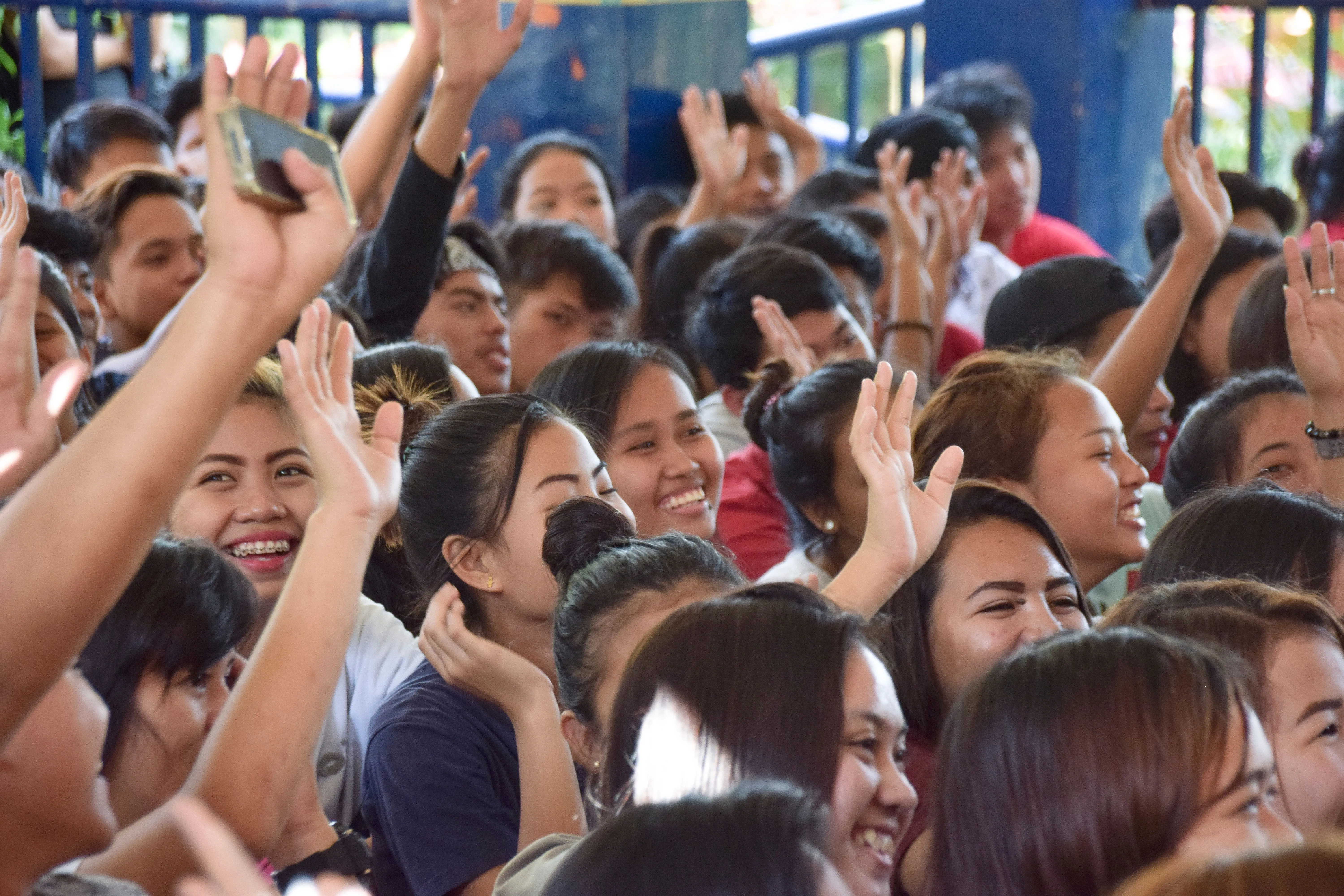 Student at camp